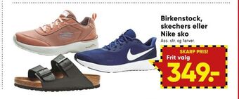 Bilka Birkenstock, skechers eller nike sko tilbud