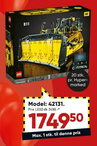 Bilka Lego model: 42131 tilbud