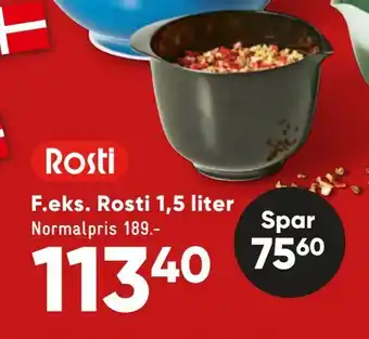 Bilka Rosti 1,5 liter tilbud