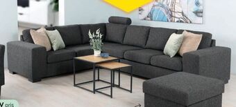 Daells Bolighus Hjørnesofa tilbud
