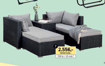 Daells Bolighus Malaga loungesæt tilbud