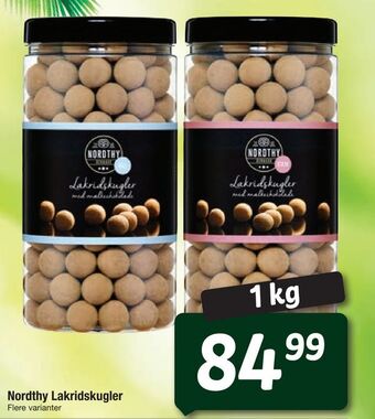 Fakta Tyskland Nordthy lakridskugler tilbud
