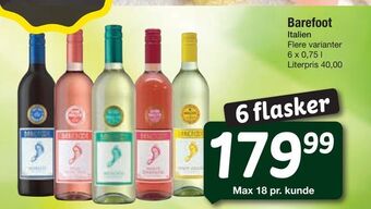 Fakta Tyskland Barefoot tilbud