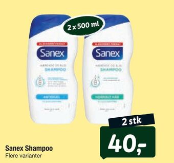 Fakta Tyskland Sanex shampoo tilbud