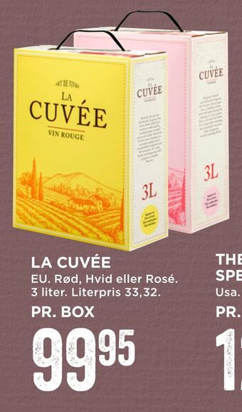 MENY La cuvée tilbud