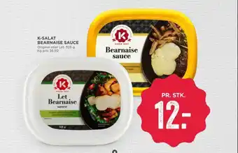 MENY K-salat bearnaise sauce tilbud