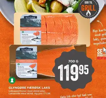 MENY Glyngøre færøsk laks tilbud