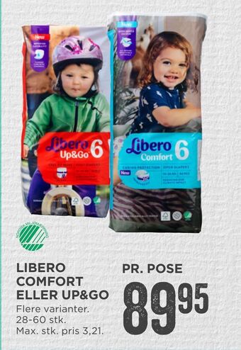 MENY Libero comfort eller up&go tilbud