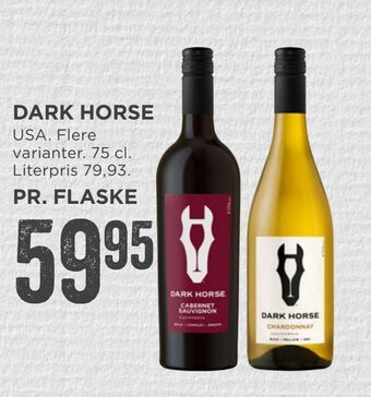 MENY Dark horse tilbud
