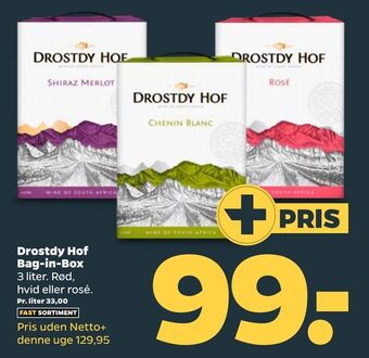 Netto Drostdy hof bag-in-box tilbud