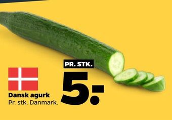 Netto Dansk agurk tilbud