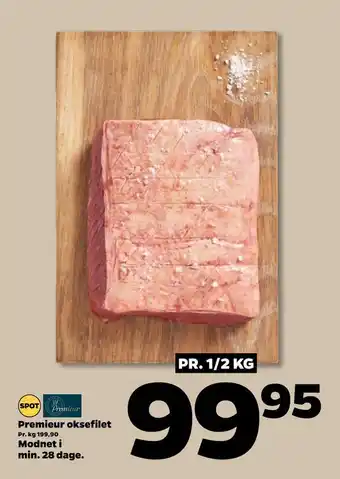 Netto Premieur oksefilet modnet i min. 28 dage tilbud