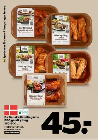 Netto De danske familiegårde bbq gårdkylling tilbud