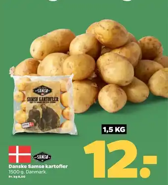 Danske samsø kartofler