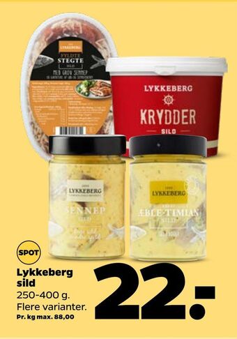 Netto Lykkeberg sild tilbud