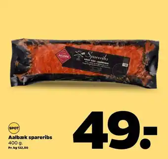 Netto Aalbæk spareribs tilbud