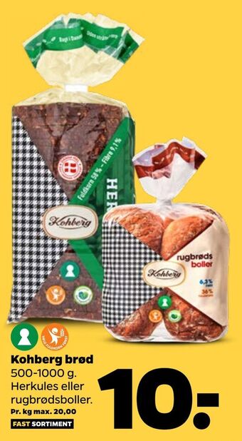 Netto Kohberg brød tilbud