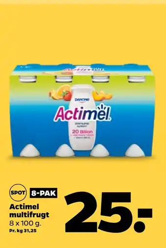 Netto Actimel multifrugt tilbud