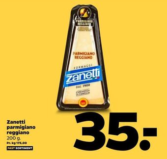 Netto Zanetti parmigiano reggiano tilbud