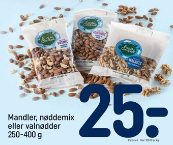 REMA 1000 Mandler, nøddemix eller valnødder tilbud
