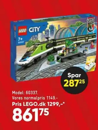 Bilka Lego City 60337 tilbud