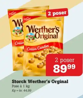 Poetzsch Padborg Werthers original karameller tilbud