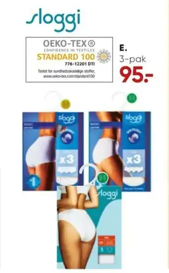 Bilka Sloggi Trusser Tai 100/Midi :38-48 Maxi :40-54 tilbud