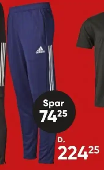 Bilka Adidas Træningsbukser til voksne S-XXL tilbud