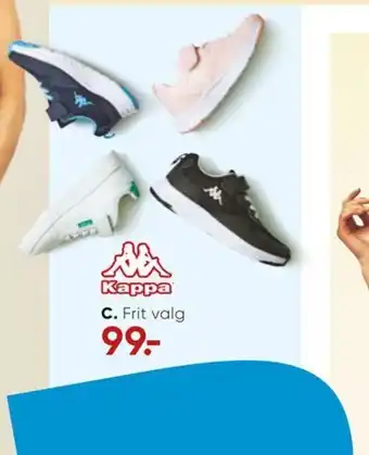 Bilka Kappa børnesko str 25-34 tilbud