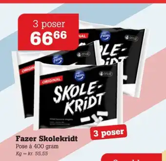 Skolekridt slikposer