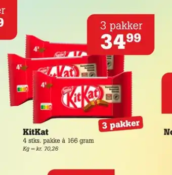 Kitkat chokoladebar