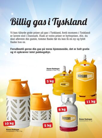 Poetzsch Padborg Kosan annonce tilbud