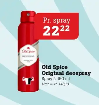 Old spice deodorant
