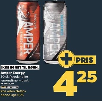 Netto Amper energy tilbud
