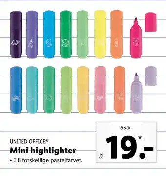 Lidl Mini highlighter tilbud