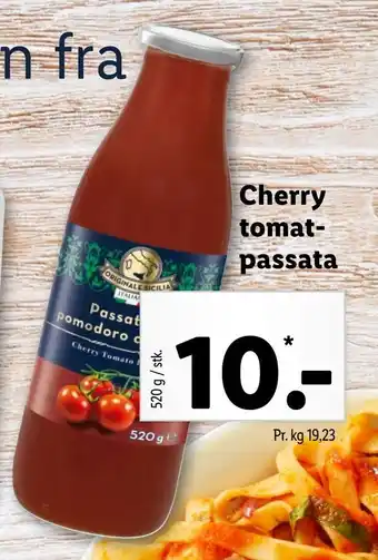 Lidl Cherry tomatpassata tilbud