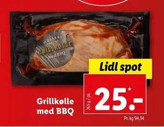 Lidl Grillkølle med bbq tilbud