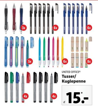 Lidl Tusser/ kuglepenne tilbud