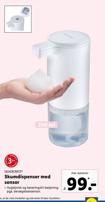 Lidl Skumdispenser med sensor tilbud