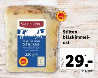 Lidl Stilton blåskimmel ost tilbud