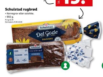 Lidl Schulstad rugbrød tilbud