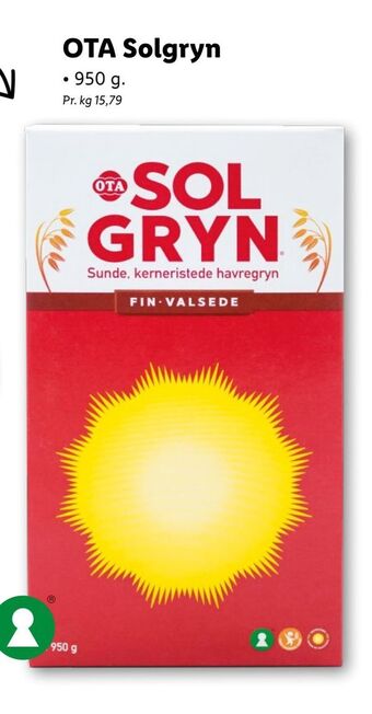 Lidl Ota solgryn tilbud