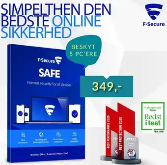 Simpelthen Den Bedste Online Sikkerhed F-Secure Safe