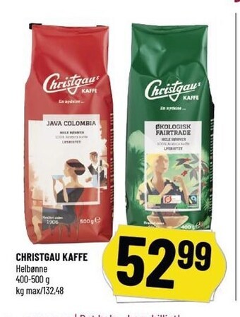 Løvbjerg Christgau kaffe tilbud