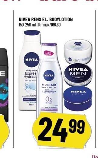 Løvbjerg Nivea rens el. bodylotion tilbud