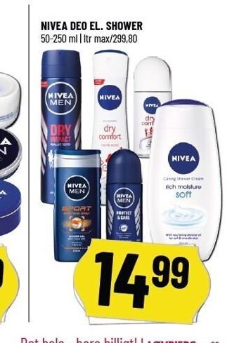 Løvbjerg Nivea deo el. shower tilbud