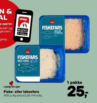 Kvickly Coop fiskefars tilbud