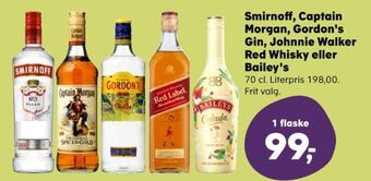 Kvickly Smirnoff vodka tilbud