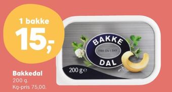Kvickly Bakkedal smørbar tilbud