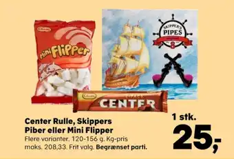 Center chokoladeruller